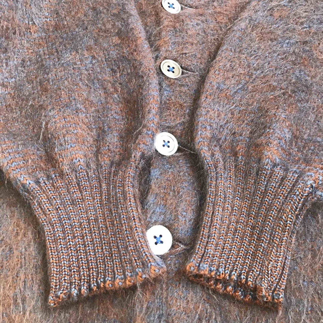 VINTAGE - 60s Vintage lord jeff シャギー モヘア カーディガン VINTAGE - 60s Vintage lord jeff シャギー モヘア カーディガン