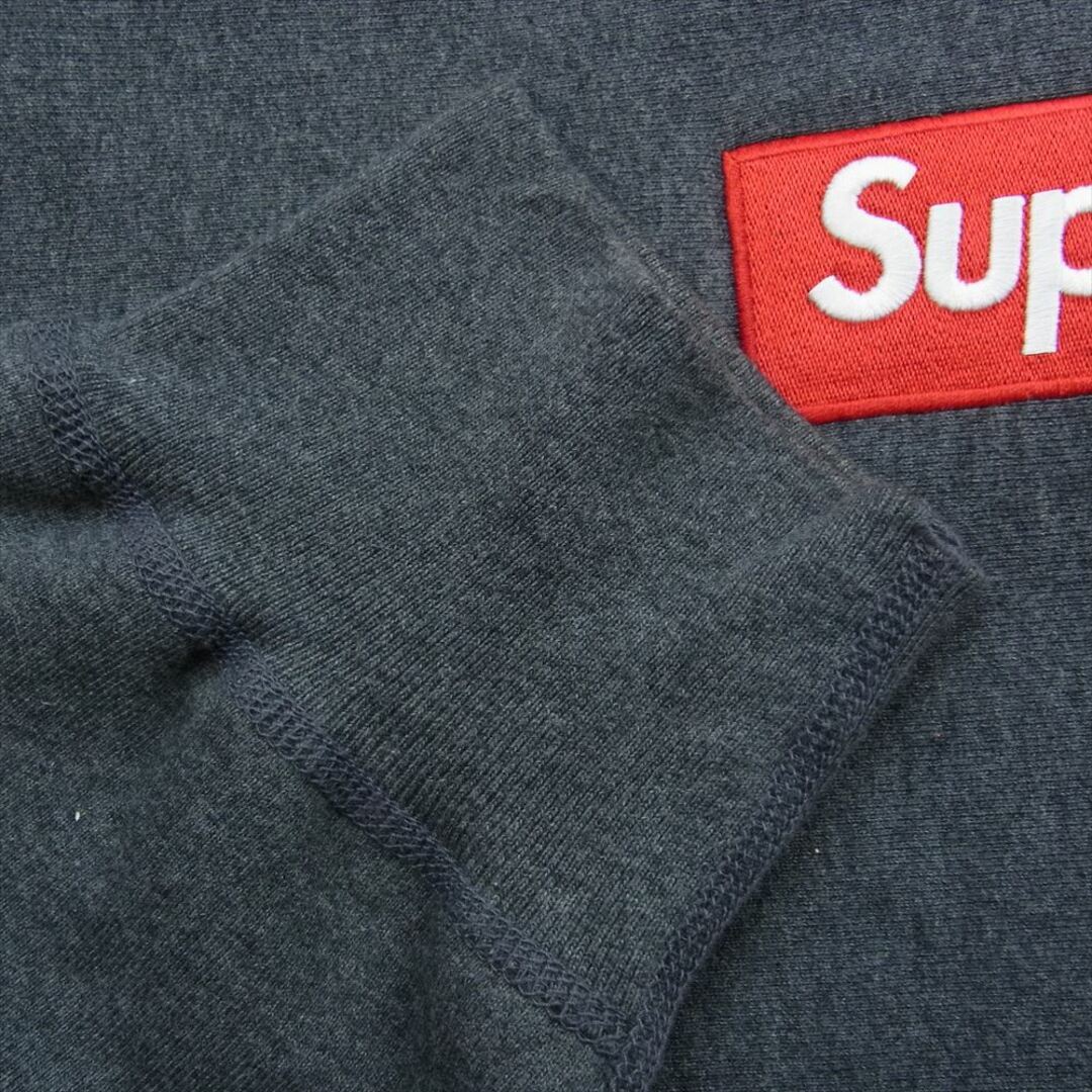 Supreme(シュプリーム)のSupreme シュプリーム パーカー 21AW Box Logo Hooded Sweatshirt ボックス ロゴ スウェット パーカー グレー系 L【中古】 メンズのトップス(パーカー)の商品写真
