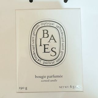 ディプティック(diptyque)のDIPTYQUE BAIES キャンドル べ 190g(キャンドル)