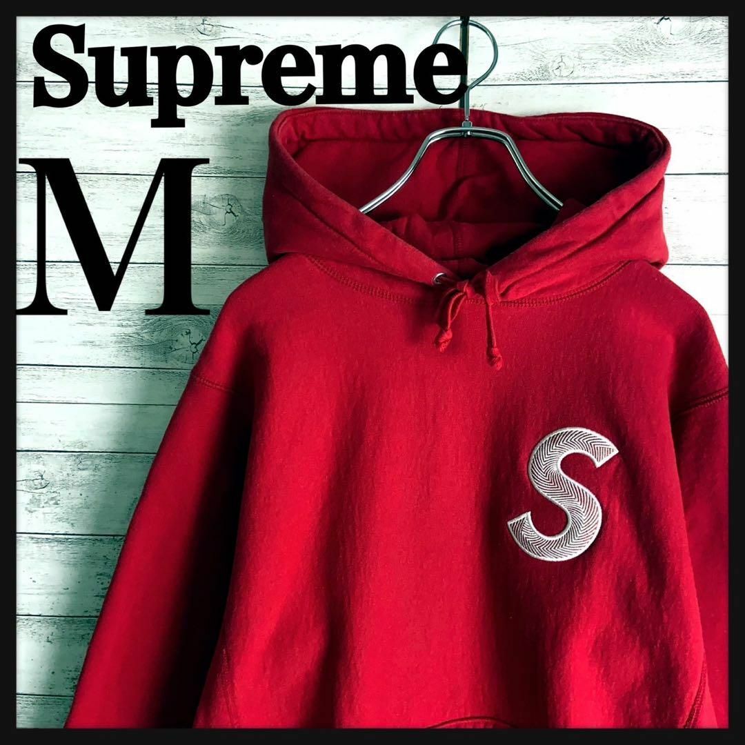 Supreme(シュプリーム)の8496【即完売モデル】シュプリーム☆刺繍Sロゴ人気カラーパーカー　美品 メンズのトップス(パーカー)の商品写真