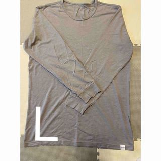 ユニクロ(UNIQLO)のヒートテック　メンズ　L(Tシャツ/カットソー(七分/長袖))