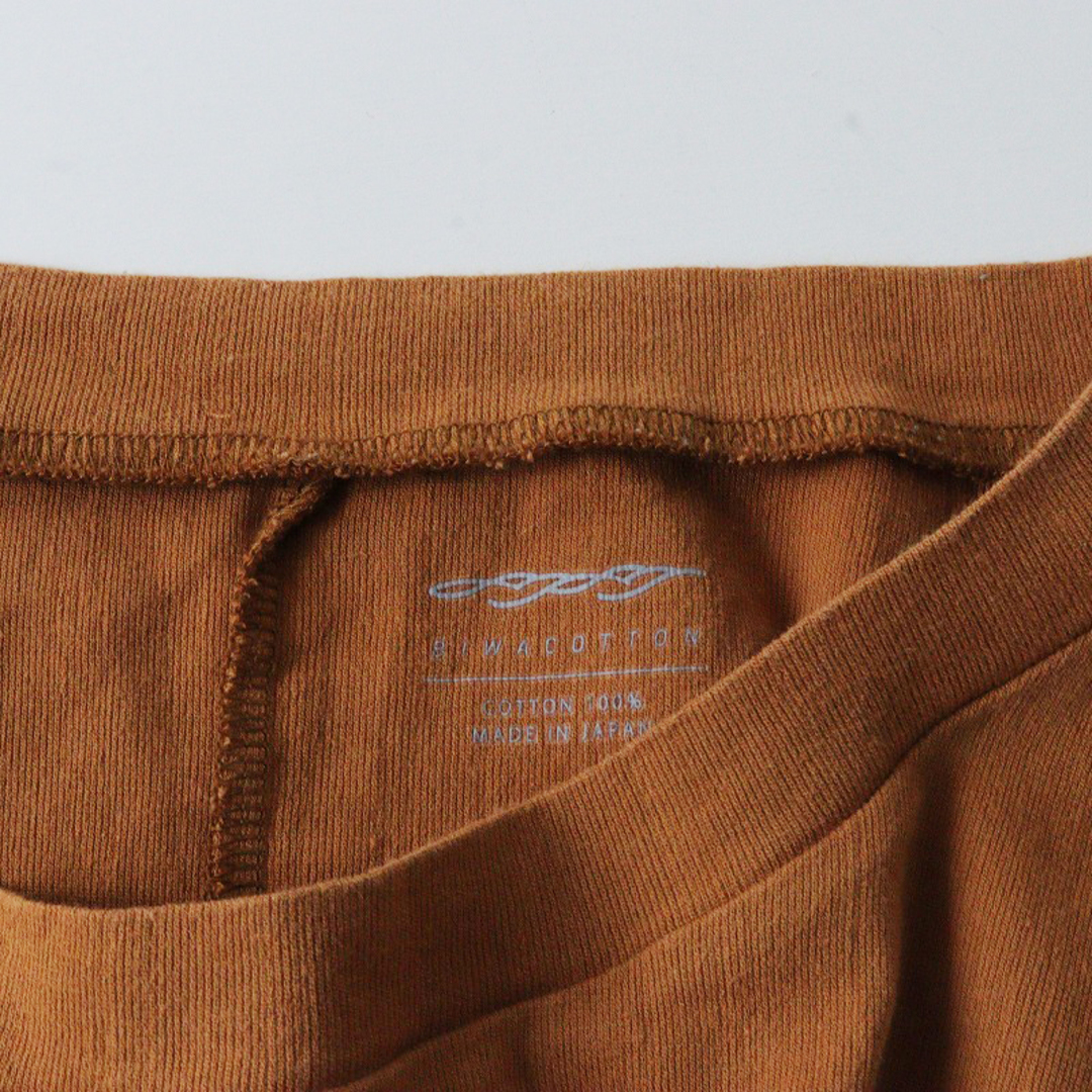 ビワコットン BIWACOTTON ビッグTEE 1/ブラウン Tシャツ 半袖 カットソー【2400013704670】 レディースのトップス(カットソー(長袖/七分))の商品写真
