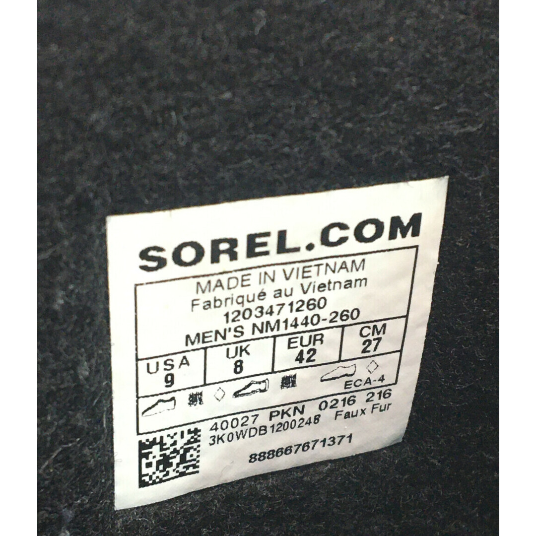 SOREL(ソレル)のソレル SOREL スノーブーツ   1203471260 メンズ 27 メンズの靴/シューズ(ブーツ)の商品写真