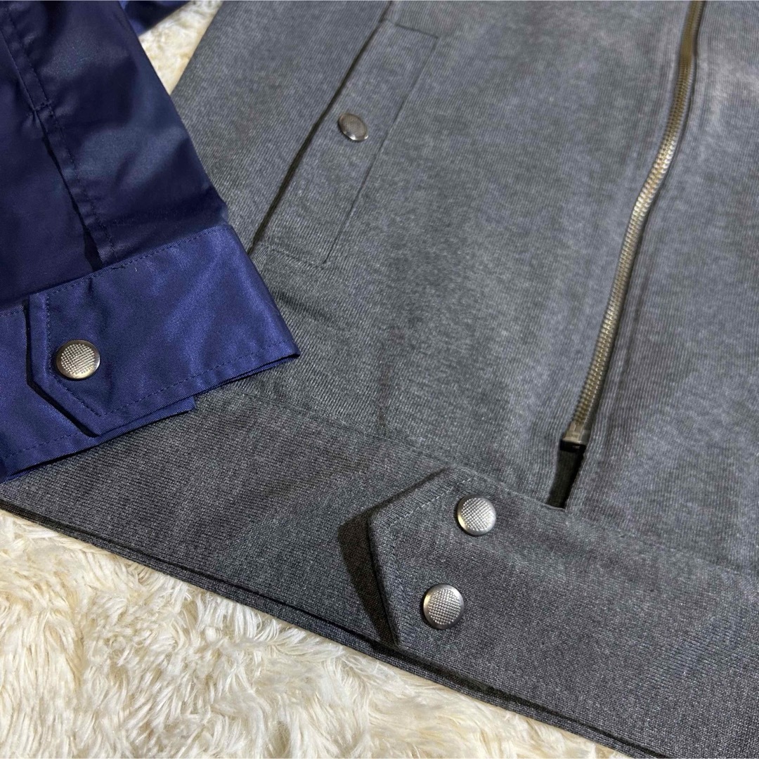 RAGEBLUE(レイジブルー)のRAGE BLUEレイジブルー　ナイロン切替ライダースジャケットM メンズのジャケット/アウター(ライダースジャケット)の商品写真