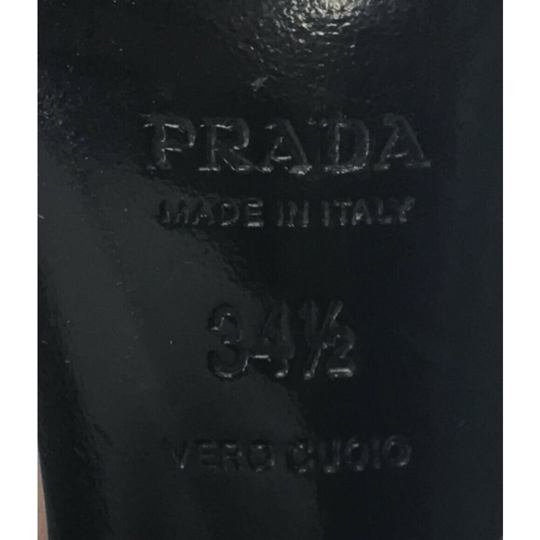 PRADA(プラダ)のプラダ PRADA アンクルストラップサンダル    レディース 34 1/2 レディースの靴/シューズ(サンダル)の商品写真