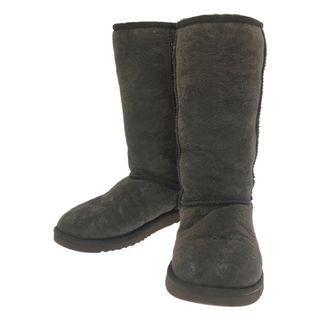 アグ(UGG)のアグ UGG ロングブーツ ムートンブーツ ペイズリー柄 レディース W 6(ブーツ)