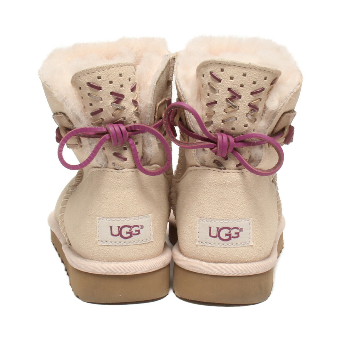 UGG(アグ)の美品 アグ UGG ムートンブーツ ショートブーツ レディース 23 レディースの靴/シューズ(ブーツ)の商品写真