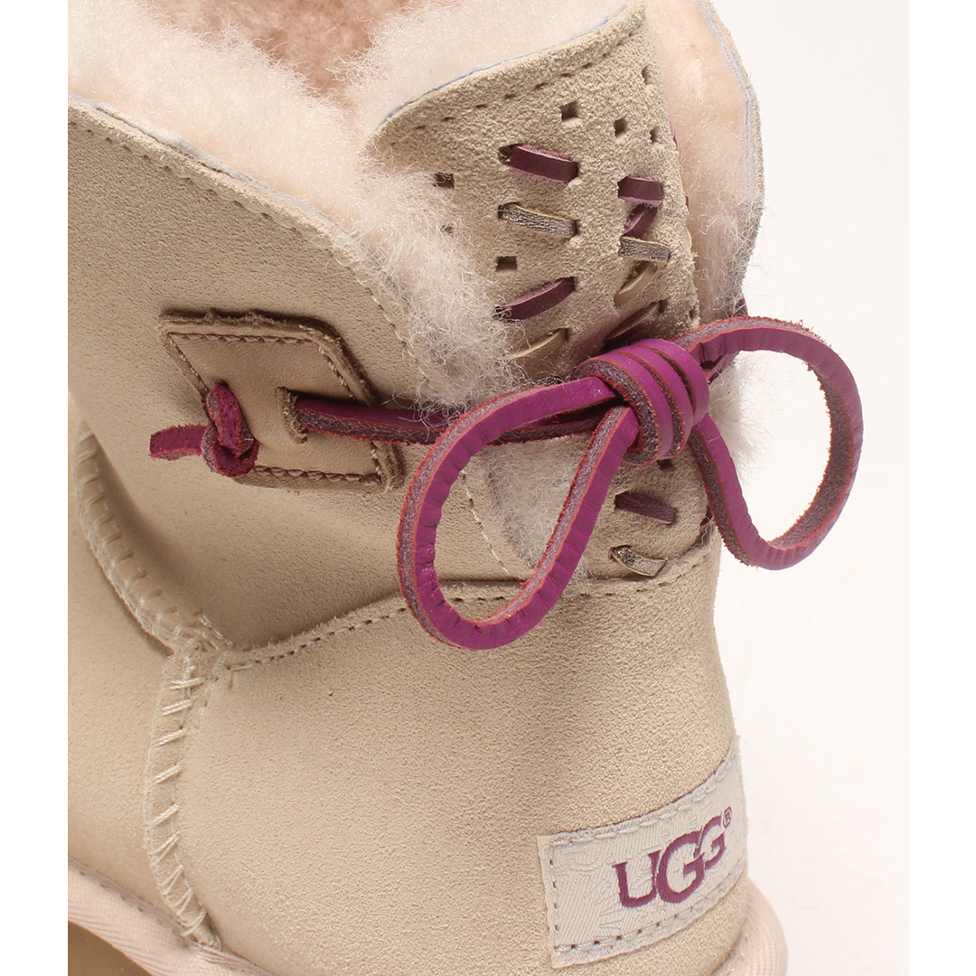 UGG(アグ)の美品 アグ UGG ムートンブーツ ショートブーツ レディース 23 レディースの靴/シューズ(ブーツ)の商品写真