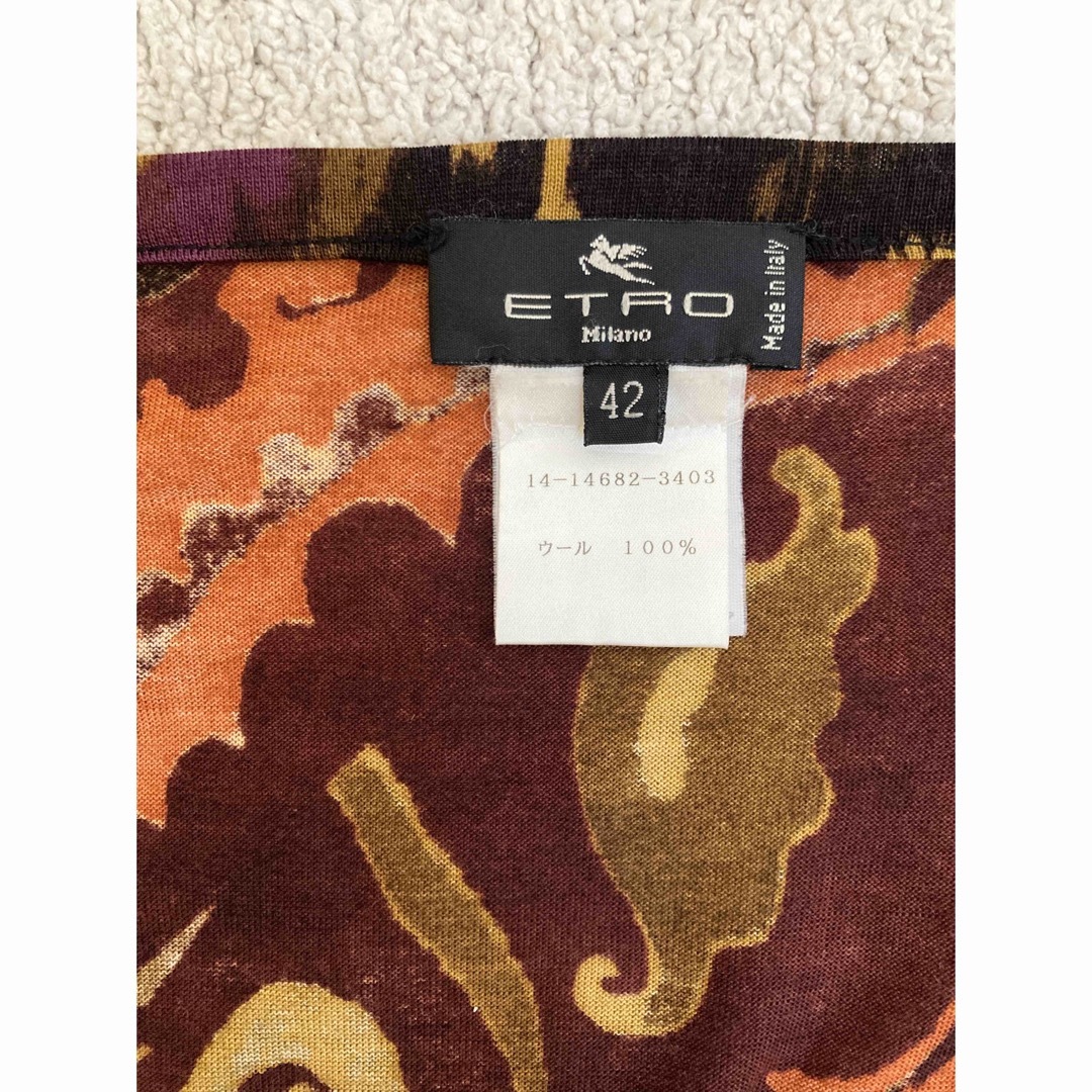 ETRO(エトロ)のyo様専用　ETRO エトロ　ラップスカート レディースのスカート(ロングスカート)の商品写真