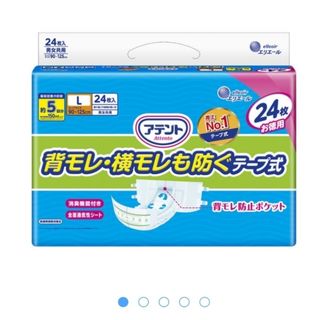 ダイオウセイシ(大王製紙)の専用❗アテント背モレ・横モレも防ぐテープ式L 24枚(その他)