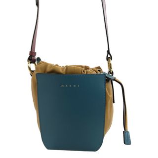 マルニ(Marni)の美品 マルニ MARNI バケットバッグ ショルダーバッグ    レディース(ショルダーバッグ)