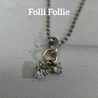 フォリフォリ(Folli Follie)の【匿名配送】フォリフォリ ネックレス シルバー SV925 6g ハート(ネックレス)