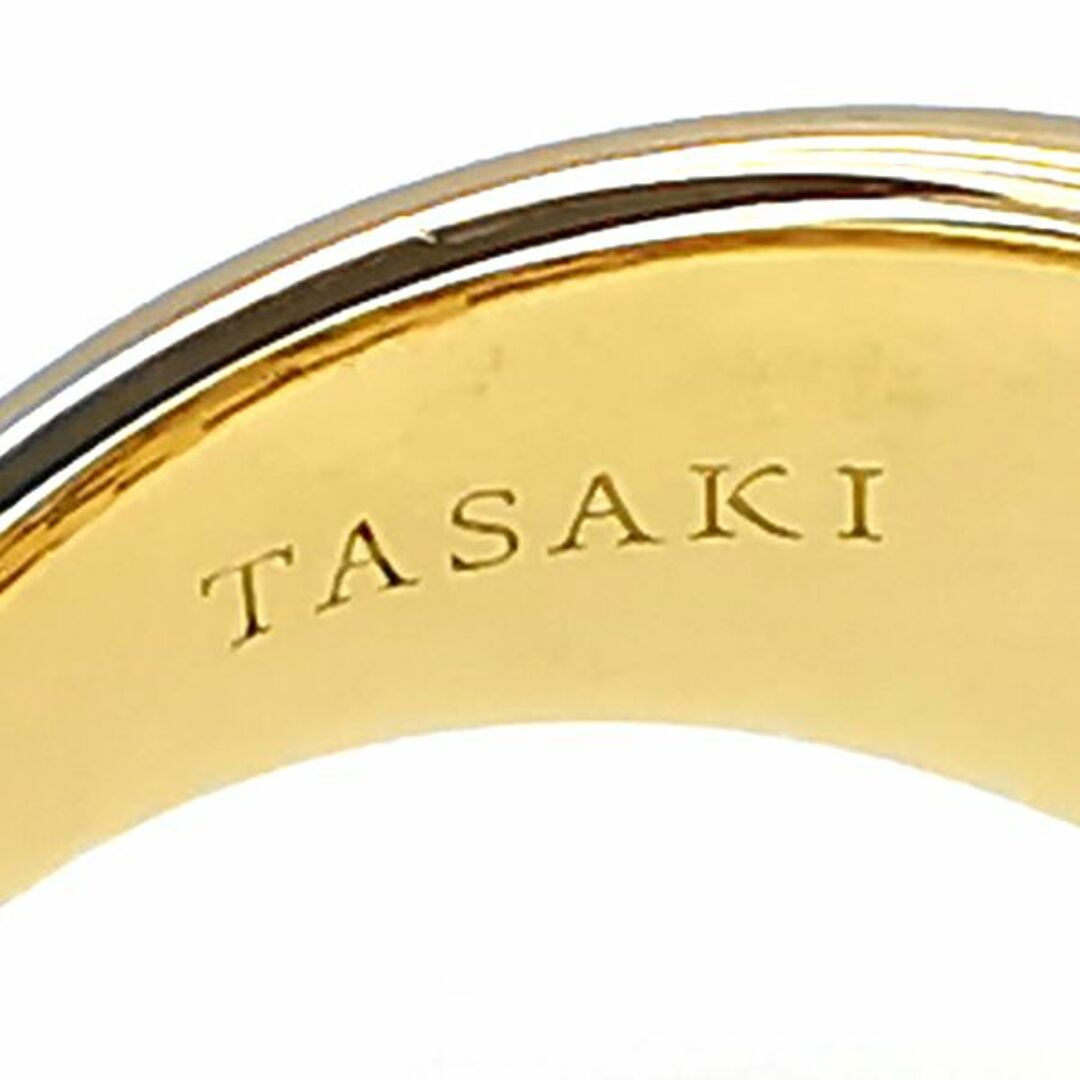 TASAKI(タサキ)のタサキ TASAKI 750 ガーネット トルマリン リング ダイヤ レディースのアクセサリー(リング(指輪))の商品写真