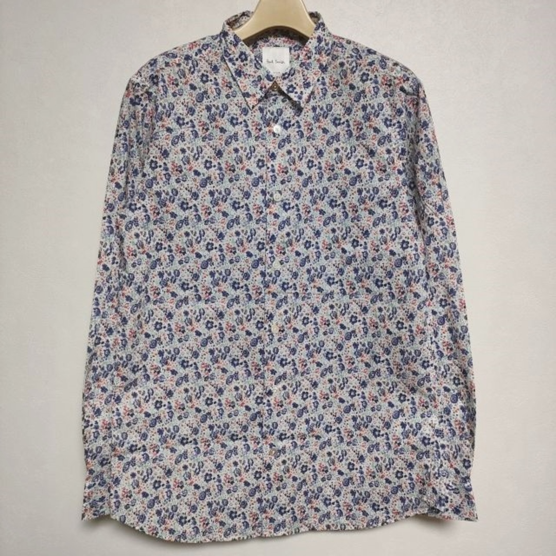 Paul Smith(ポールスミス)のPaul Smith 花柄 プリント コットン M 長袖シャツ マルチカラー メンズ ポール・スミス【中古】4-0122M∞ メンズのトップス(シャツ)の商品写真