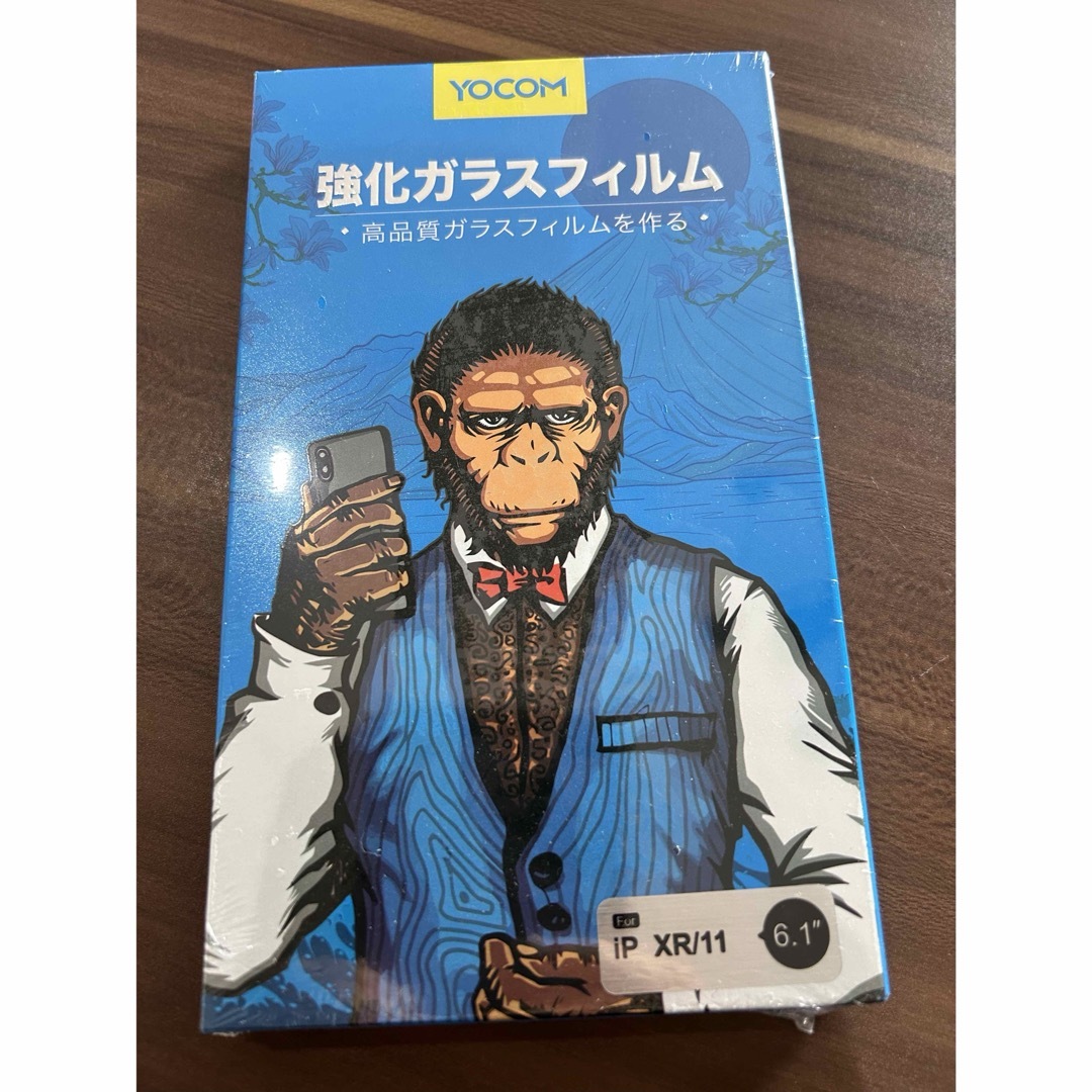 iPhone(アイフォーン)の強化ガラスフィルム　iPhoneXR /11 スマホ/家電/カメラのスマホアクセサリー(保護フィルム)の商品写真