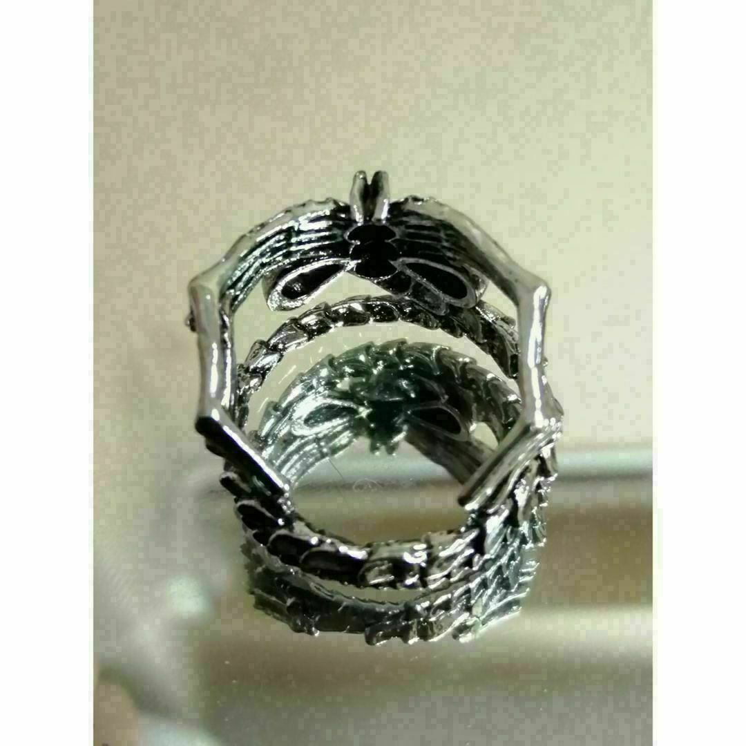 【A117】リング　メンズ　指輪　シルバー　ハンド　20号 メンズのアクセサリー(リング(指輪))の商品写真