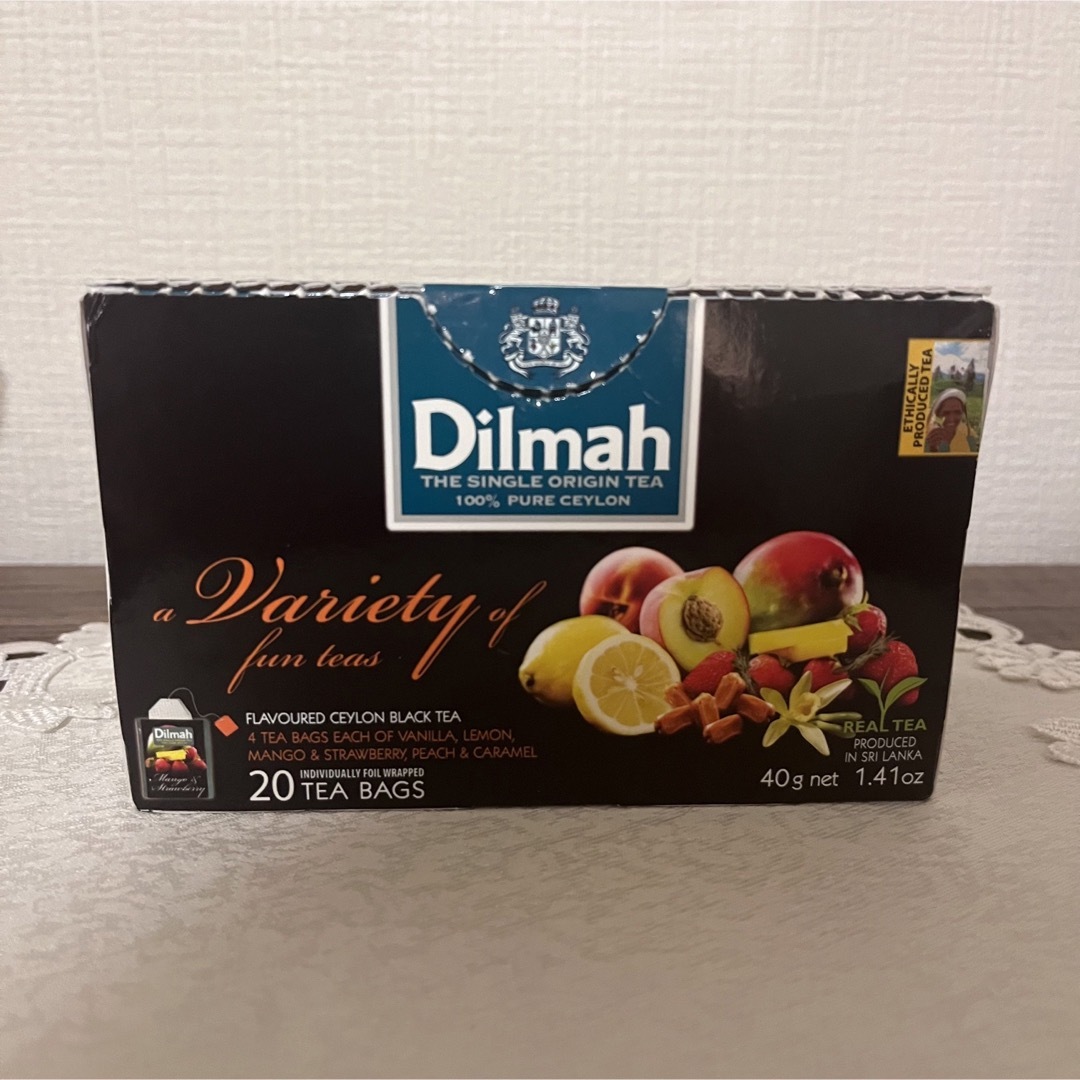 ✴︎Dilmah✴︎ ディルマ　スリランカ紅茶 teabag  10袋 食品/飲料/酒の飲料(茶)の商品写真