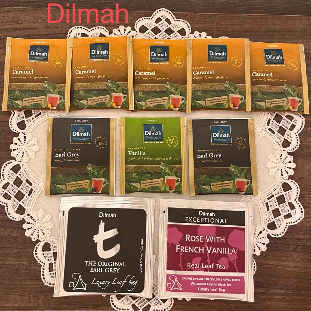 ✴︎Dilmah✴︎ ディルマ　スリランカ紅茶 teabag  10袋 食品/飲料/酒の飲料(茶)の商品写真