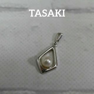 レディースタサキ ネックレス TASAKI 田崎 あこや真珠 6.4mm SV シルバー