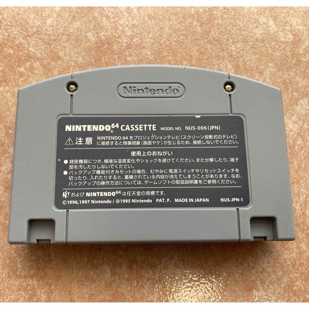 NINTENDO 64(ニンテンドウ64)のニンテンドー64 スターウォーズ エピソード1 レーサー エンタメ/ホビーのゲームソフト/ゲーム機本体(家庭用ゲームソフト)の商品写真