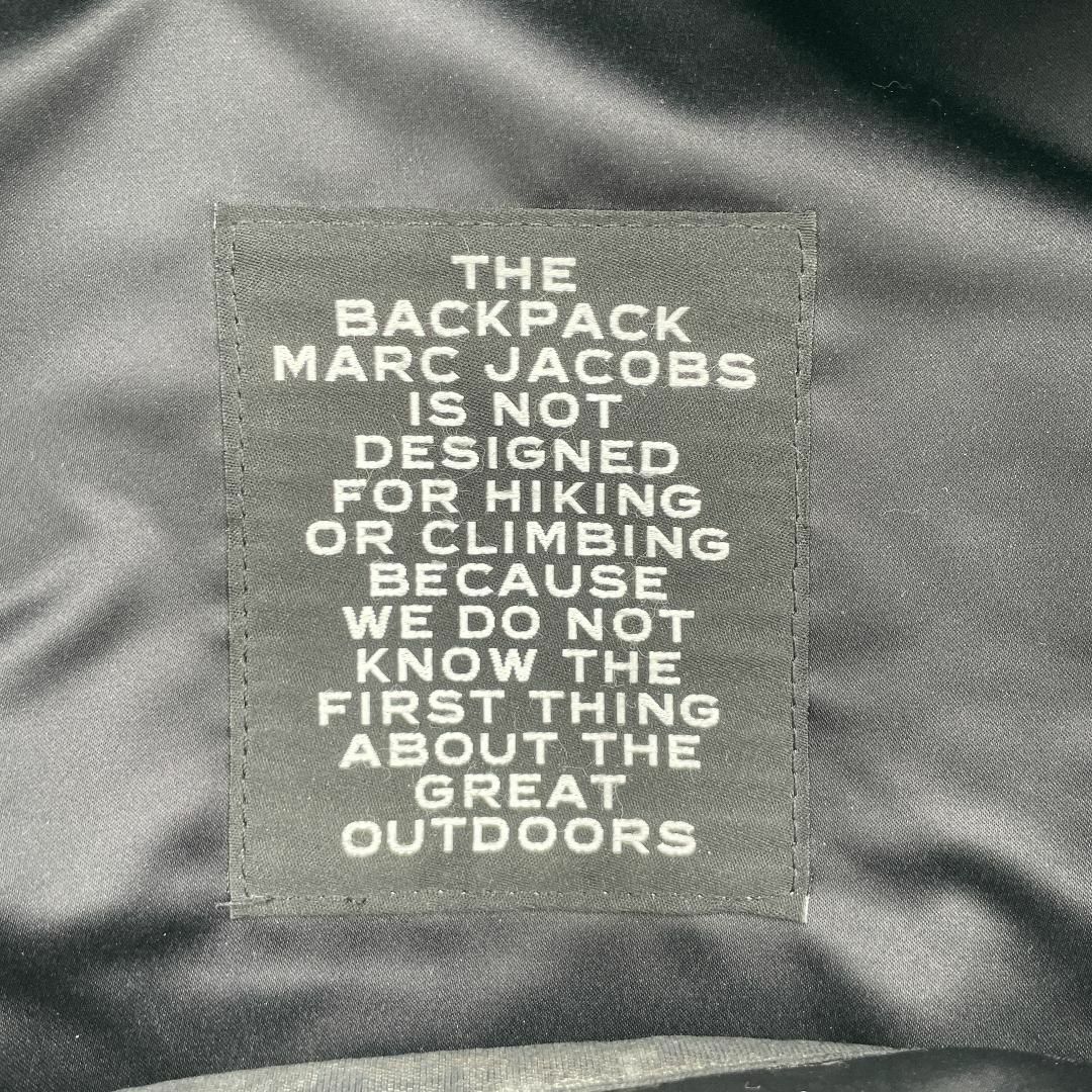 MARC JACOBS(マークジェイコブス)のマークジェイコブス ナイロンバックパック レザー レディース リュック ブラック レディースのバッグ(リュック/バックパック)の商品写真
