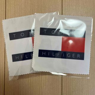 トミーヒルフィガー(TOMMY HILFIGER)のトミーヒルフィガー　メガネ拭き　二枚セット(ノベルティグッズ)