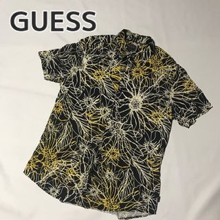 GUESS GEORGES MARCIANO パッチワーク 長袖シャツメンズ