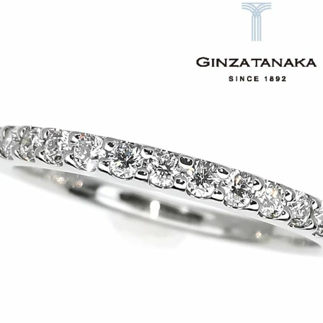 Tanaka Kikinzoku(タナカキキンゾク)のギンザタナカ GINZA TANAKA Pt ダイヤ リング 0.20ct レディースのアクセサリー(リング(指輪))の商品写真