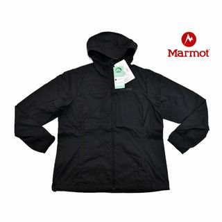 マーモット(MARMOT)のMarmot Ether DriClime フーディ size:L ブラック(ナイロンジャケット)