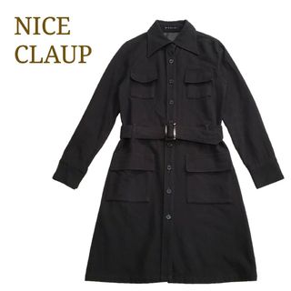 ナイスクラップ(NICE CLAUP)の90s NICE CLAUP ニット ウール ワンピース(ひざ丈ワンピース)