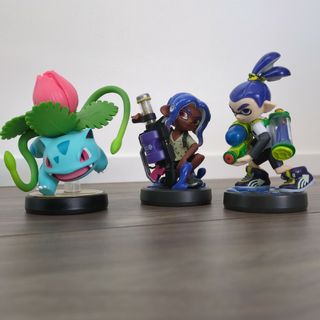 ニンテンドースイッチ(Nintendo Switch)のamiibo　アミーボ　3体セット　スプラトゥーン　スマブラ(ゲームキャラクター)