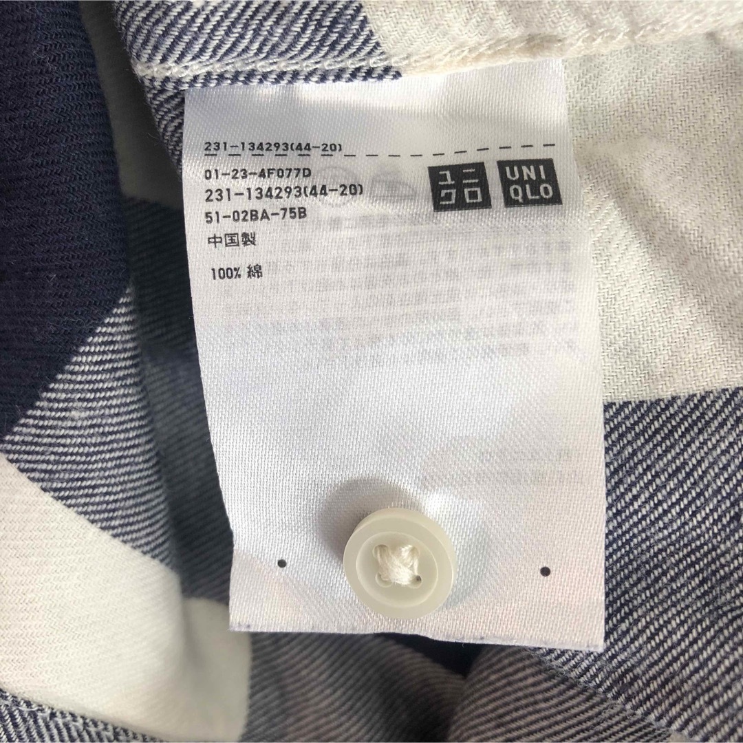 UNIQLO ネルシャツ M レディースのトップス(シャツ/ブラウス(長袖/七分))の商品写真