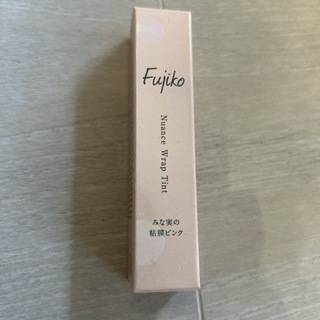 フジコ(Fujiko)のFujiko フジコ ニュアンスラップティント みな実の粘膜ピンク 本体/グレー(リップグロス)