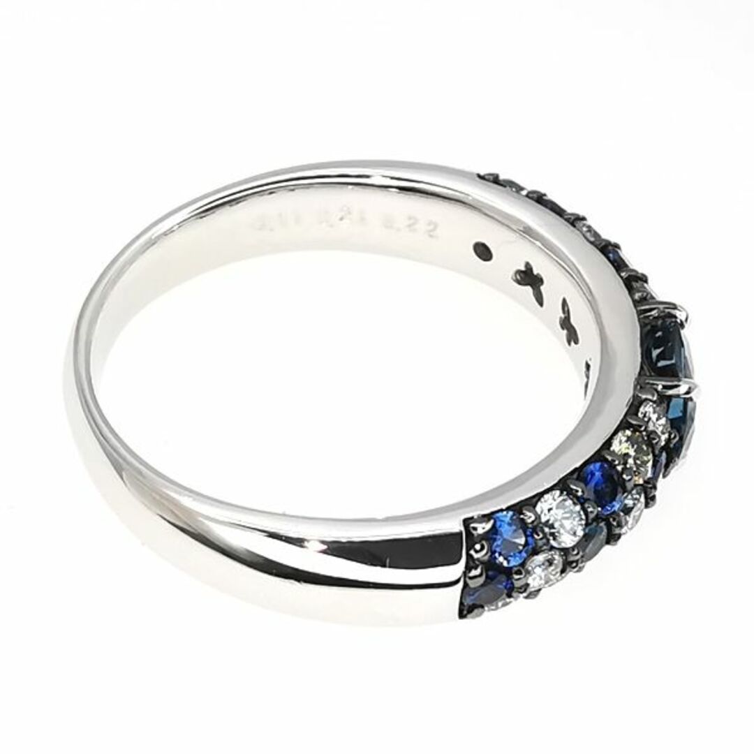 セイレーンアズーロ ブルートパーズ ダイヤ リング レディースのアクセサリー(リング(指輪))の商品写真
