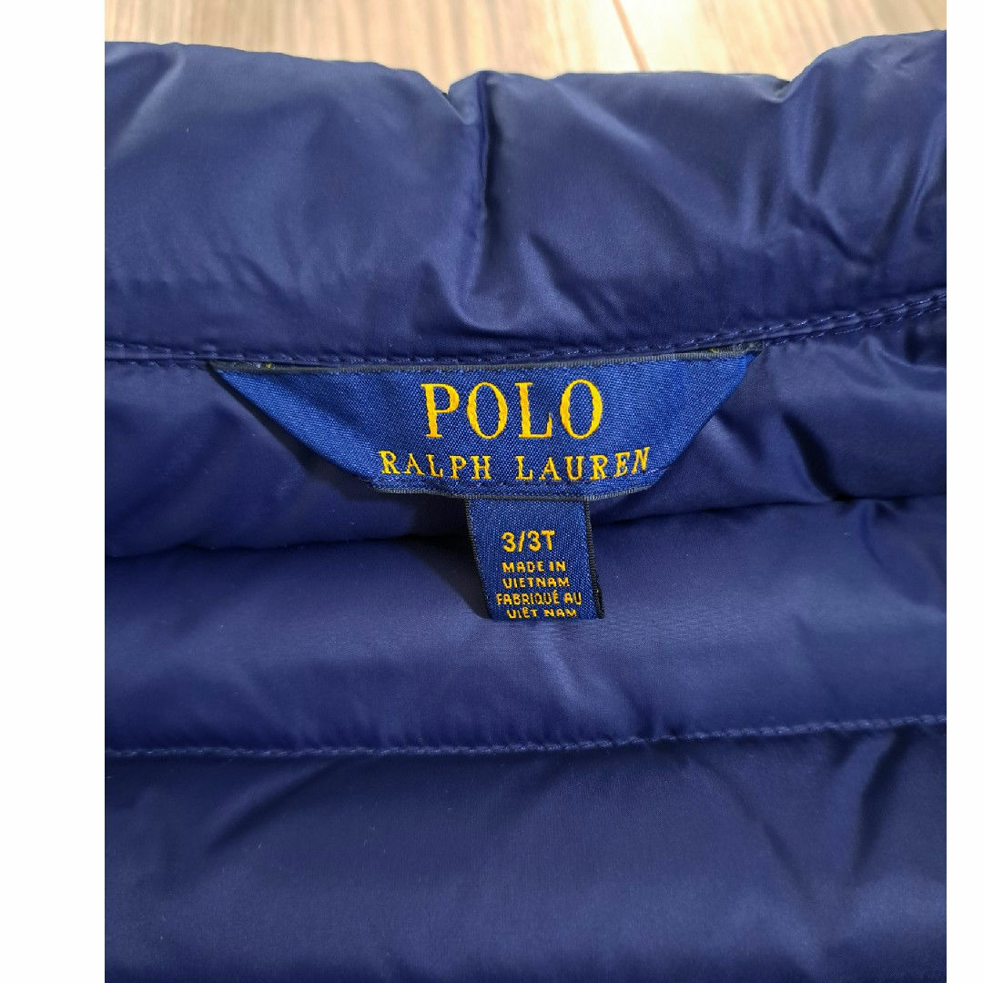 POLO RALPH LAUREN(ポロラルフローレン)のラルフローレン　ダウンベスト　3T キッズ/ベビー/マタニティのキッズ服男の子用(90cm~)(ジャケット/上着)の商品写真