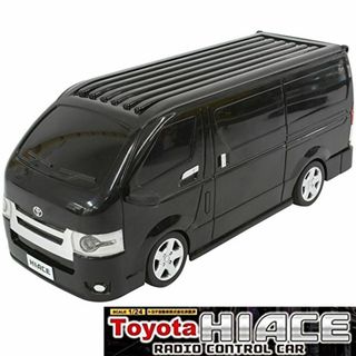 トヨタ ハイエース ラジコン ブラック TOYOTA HIACE 1/24 新品(トイラジコン)