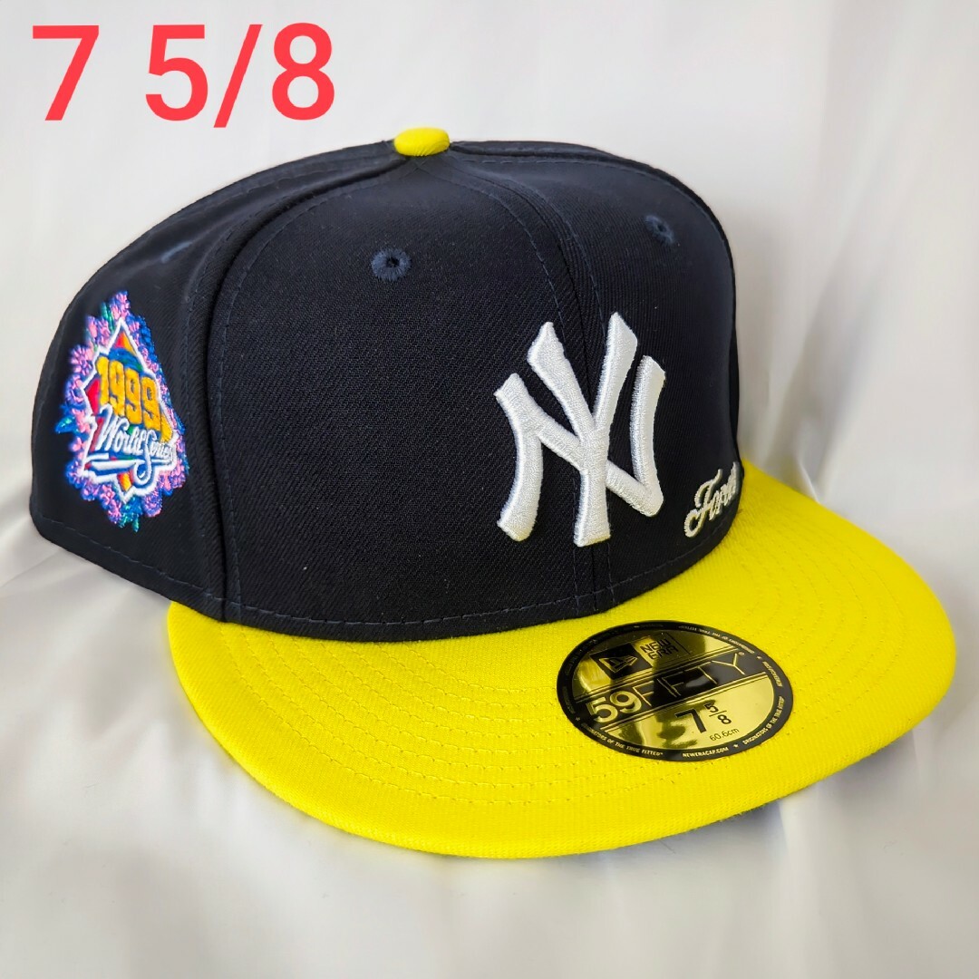 NEW ERA(ニューエラー)の新品　ニューヨークヤンキース　海外限定　JAE TIPS　CAP 7 5/8 メンズの帽子(キャップ)の商品写真