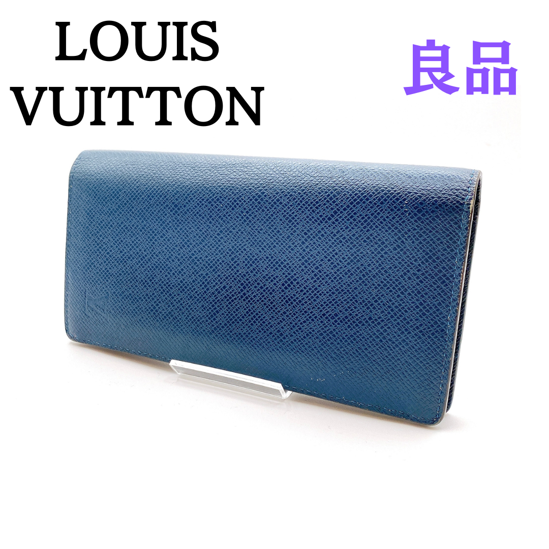 LOUIS VUITTON タイガ ポルトフォイユ・ブラザ 長財布 M30502小型くずれ