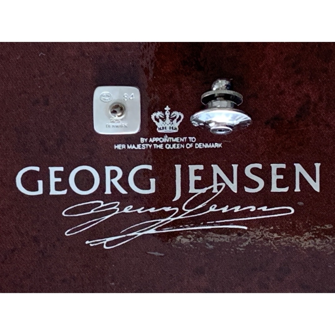 Georg Jensen(ジョージジェンセン)の美品 GEORG JENSEN タイタック ネクタイピン モデル84※付属品無し メンズのファッション小物(ネクタイピン)の商品写真