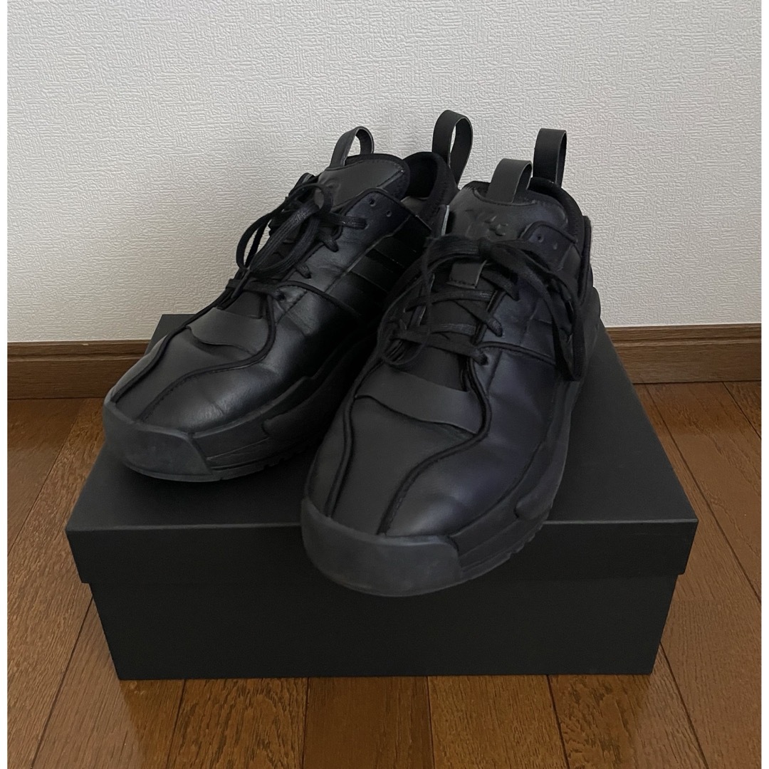 Y-3(ワイスリー)の【美品】23-24AW Y-3 RIVALRY レザースニーカー　yohji  メンズの靴/シューズ(スニーカー)の商品写真