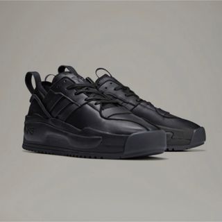 ワイスリー(Y-3)の【美品】23-24AW Y-3 RIVALRY レザースニーカー　yohji (スニーカー)