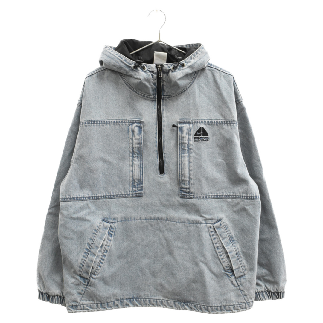 665センチ身幅SUPREME シュプリーム 22AW×NIKE ACG Denim Pullover ナイキ デニム プルオーバー パーカー フーディー インディゴ DN3245-469