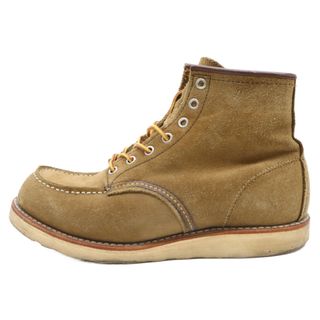 レッドウィング(REDWING)のRED WING レッド ウイング 8881 CLASSIC WORK 6 MOC-TOE クラシックワークモックトゥ レザーブーツ ブラウン 8D(ブーツ)