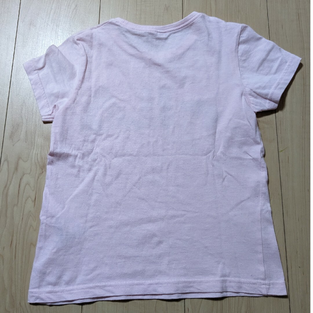 FILAフィラ　130cm　ピンク　ロゴTシャツ キッズ/ベビー/マタニティのキッズ服女の子用(90cm~)(Tシャツ/カットソー)の商品写真