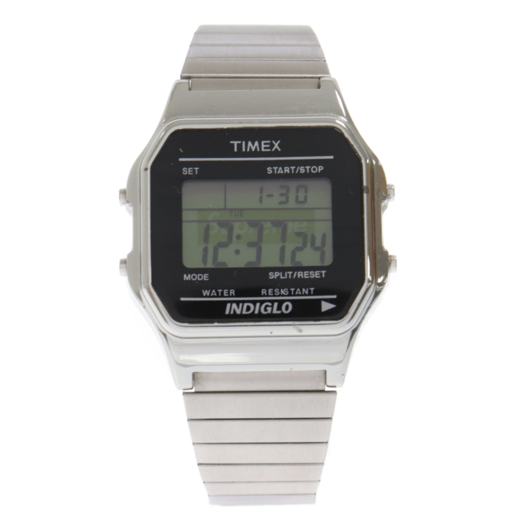 44センチ手首周りSUPREME シュプリーム 19AW×Timex Digital Watch タイメックス デジタルウォッチ 腕時計 シルバー