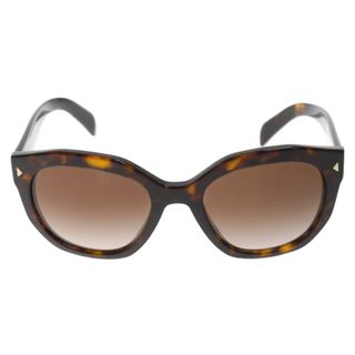 PRADA - プラダ SPR 19W-F サイドロゴスクエアフレームサングラス PRADA - プラダ SPR 19W-F サイドロゴスクエアフレームサングラス