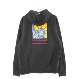 シュプリーム(Supreme)のSUPREME シュプリーム 19AW×THE NORTH FACE Statue Of Liberty Hooded Sweatshirt NT61906I ×ザ ノースフェイス フード スウェット パーカー ブラック(パーカー)