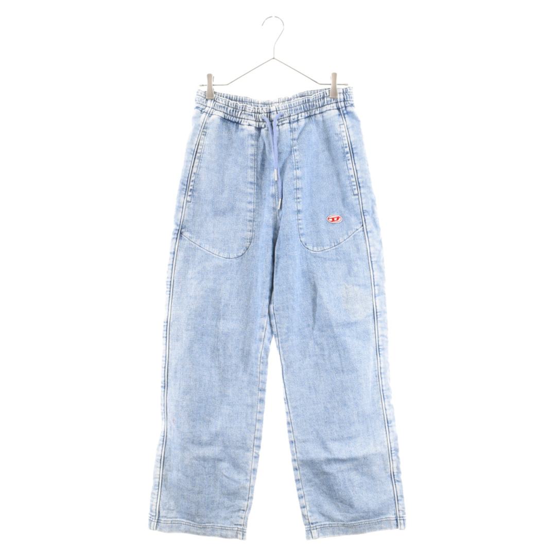 35センチワタリDIESEL ディーゼル Straight D-Martians Track Denim ストレート トラックデニム スウェットパンツ インディゴ P00931-09D01 レディース