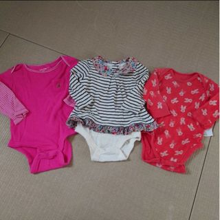 ベビーギャップ(babyGAP)のbabyGAP ロンパース 3枚セット 70セット(ロンパース)