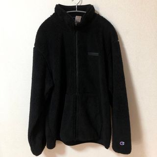 チャンピオン(Champion)のChampion ボアアウター 黒 Lサイズ メンズ レディース(その他)